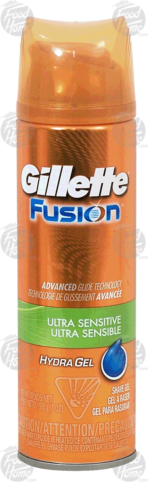 Gillette Fusion ultra sensitive hydragel shave gel Full-Size Picture